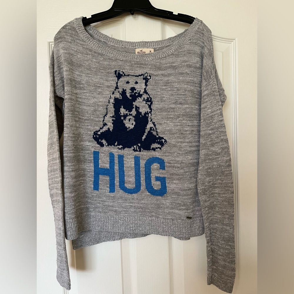Cosy & Cute for Fall- Hollister Bear Hug Sweater